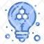 bulb-education-model-molecule-icon