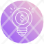 bulb-with-dollar-sign-arrow-direction-symbol-navigation-icon