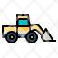 bulldozer-excavator-truck-construction-tools-icon