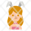 bunny-girl-costume-female-user-icon