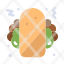 burrito-fast-food-icon