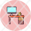 business-coffee-computer-desk-laptop-office-table-icon