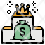 business-target-money-position-crown-icon