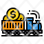 business-train-transportation-coins-financial-icon