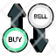 buy-and-sell-commerce-exchanging-arrows-business-trading-icon