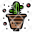 cactus-flowerpot-interior-plant-icon