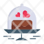 cake-plate-wedding-love-valentine-valentines-day-icon