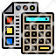 calculator-business-coworker-group-smiling-icon