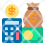 calculator-money-bag-accounting-finance-icon