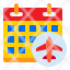 calendar-airplane-flight-travel-event-icon
