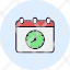 calendar-clock-month-project-plan-schedule-timetable-watch-icon