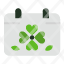 calendar-clover-day-leaf-patricks-icon