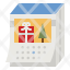 calendar-date-christmas-time-xmas-icon