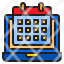 calendar-date-schedule-event-laptop-icon