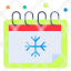 calendar-date-snow-snowflake-winter-baby-christ-icon