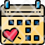 calendar-dating-date-heart-icon