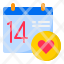calendar-day-love-heart-valentine-icon