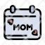 calendar-day-mom-love-icon