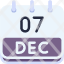 calendar-december-seven-date-monthly-time-month-schedule-icon