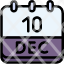 calendar-december-ten-date-monthly-time-month-schedule-icon
