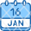 calendar-january-sixteen-date-monthly-time-and-month-schedule-icon