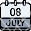 calendar-july-eight-date-monthly-time-and-month-schedule-icon