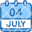 calendar-july-four-date-monthly-time-and-month-schedule-icon