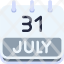 calendar-july-thirty-one-date-monthly-time-and-month-schedule-icon