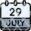calendar-july-twenty-nine-date-monthly-time-and-month-schedule-icon