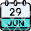 calendar-june-twenty-nine-date-monthly-time-and-month-schedule-icon