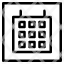 calendar-layout-wireframe-icon