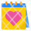 calendar-love-day-heart-valentine-icon
