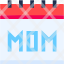 calendar-schedule-time-date-mom-mothers-day-icon