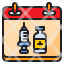 calendar-syringe-coronavirus-covid-vaccine-icon