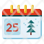 calendar-time-and-date-appointment-christmas-day-eve-icon
