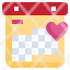 calendar-time-and-date-love-romance-valentines-icon
