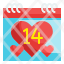 calendar-valentines-love-heart-february-romantic-date-icon