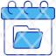 calendar-with-folder-file-document-data-storage-archive-files-icon