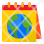 calendar-world-global-earthday-planet-icon