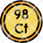 californium-periodic-table-chemistry-metal-education-science-element-icon