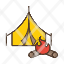 camp-camping-fire-outdoor-tent-icon