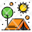 camp-camping-outdoor-outdoors-sun-icon
