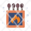 camping-fire-match-box-icon