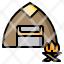 camping-fire-tent-trip-icon