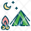 camping-tent-travel-moon-fire-icon
