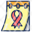 cancer-prevention-emblem-calender-health-icon