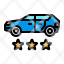 car-best-recommend-good-star-icon