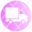 car-delivery-gradient-pink-icon