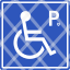 car-disability-disabled-handicap-parking-sign-signboard-icon