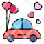 car-honeymoon-heart-love-romance-miscellaneous-valentines-day-valentine-icon
